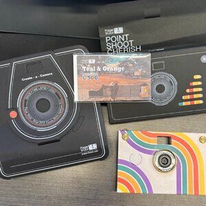 Paper Shoot Digital Camera Rainbow Wave 20MP Color Effects Brand New